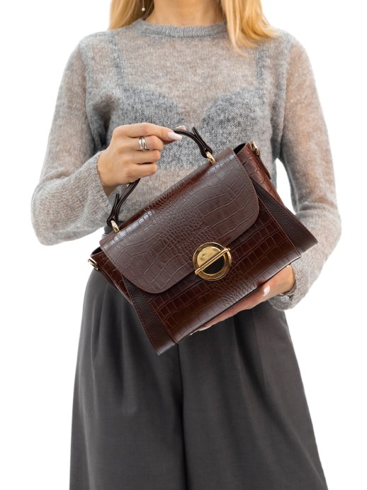 Сумка Roberto Tonelli RT032-355 коричневая