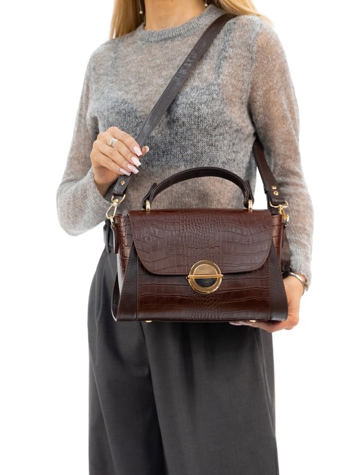 Сумка Roberto Tonelli RT032-355 коричневая