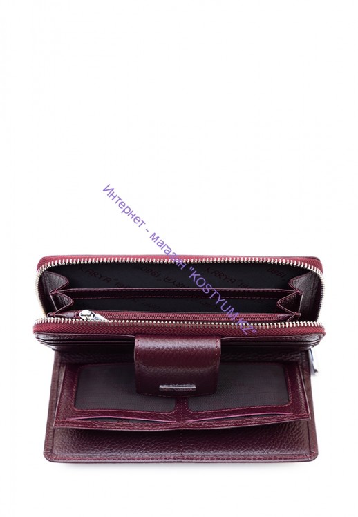 Кошелёк Karya 1119-243 бордовый