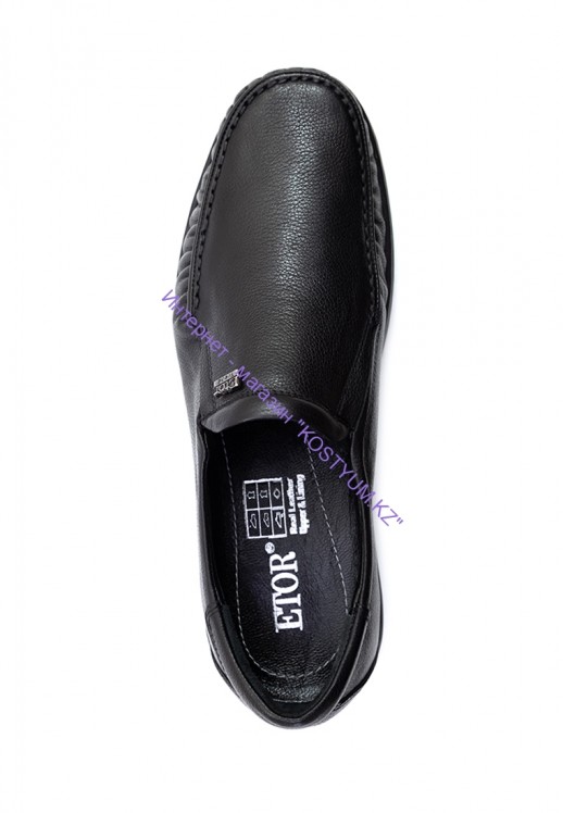 Мокасины Etor 15774-8932 чёрные