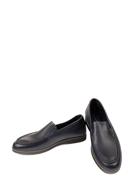 Мокасины Etor 19079-129 синие