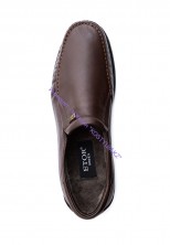 Мокасины Etor 15774-8932 коричневые с мехом