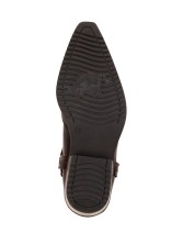 Казаки Etor 19899-008 черно-бордовые