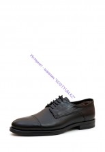 Туфли Etor 15831-7376 чёрные с мехом