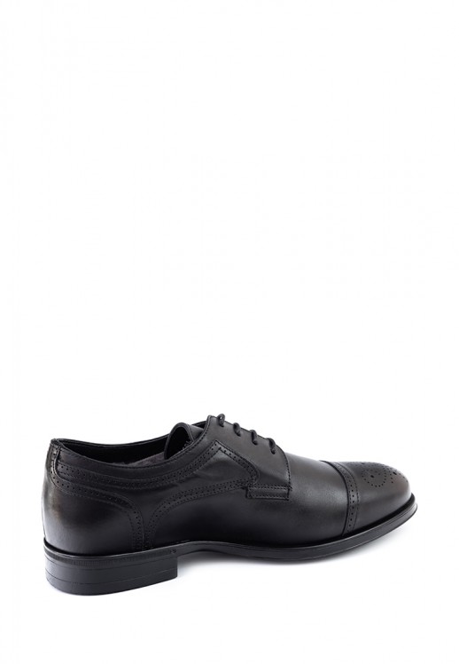 Туфли Etor 15944-7482 чёрные с мехом