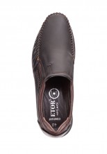 Мокасины Etor 14812-20350 чёрные