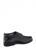 Мокасины Etor 17118-875 чёрные с мехом