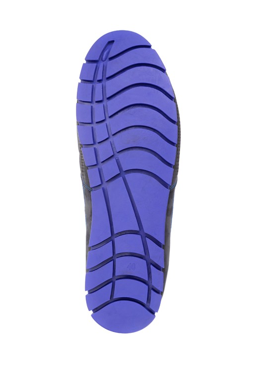 Мокасины Etor 16221 нубук синие