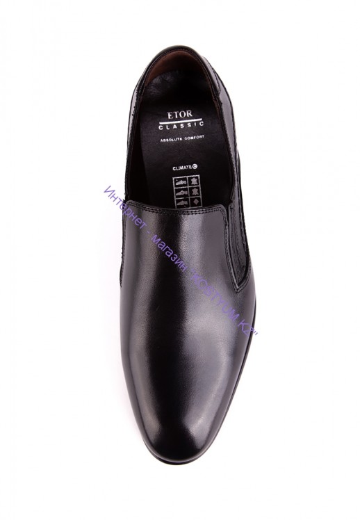Туфли Etor 12855-317 чёрные