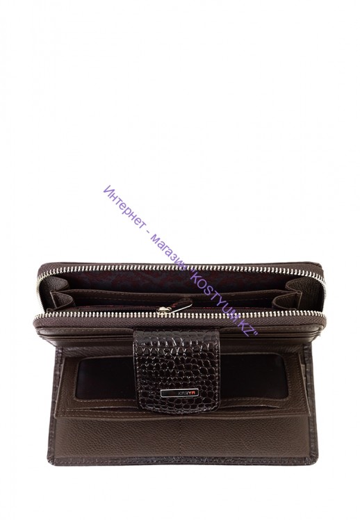 Кошелёк Karya 1119-501 коричневый