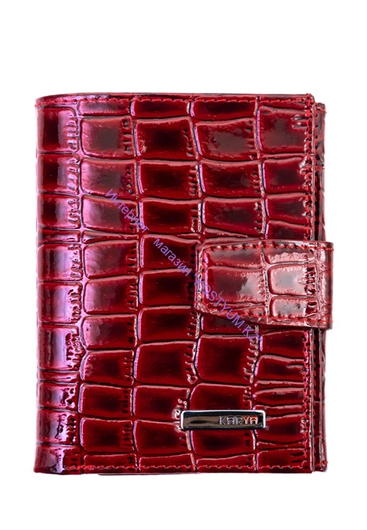 Кошелёк Karya 1167-08 бордовый