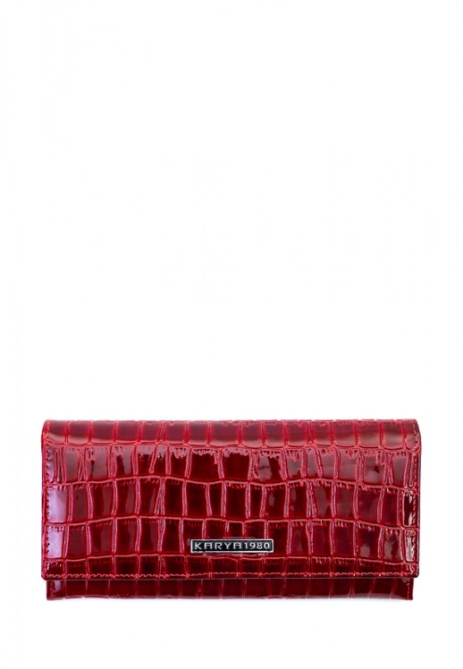 Кошелёк Karya 1101-08 бордовый