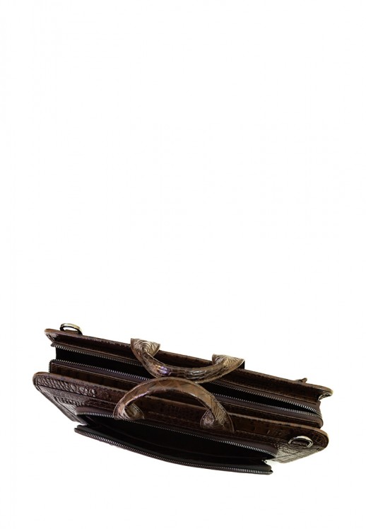 Сумка-портфель Karya 0814-542 коричневая