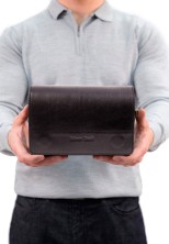 Борсетка Roberto Tonelli RT110-1 чёрная