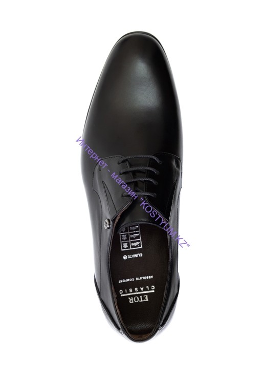 Туфли Etor 13671-377 чёрные