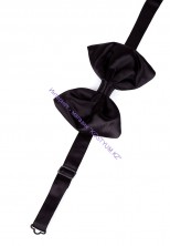 Мужская бабочка чёрная большая