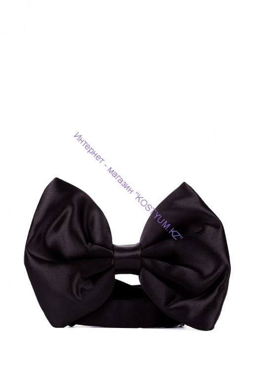 Мужская бабочка чёрная большая