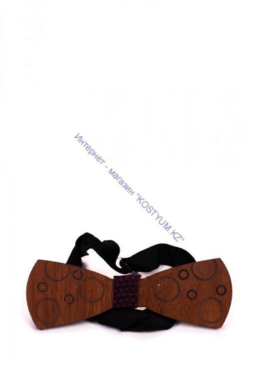 Мужская бабочка деревянная