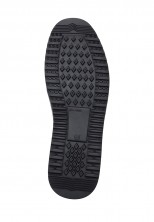 Мокасины Etor 15774 чёрные с мехом