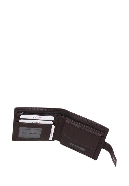 Портмоне Karya 0457-39 коричневое