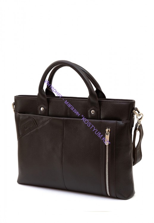Сумка-портфель Karya 0762-39 коричневая