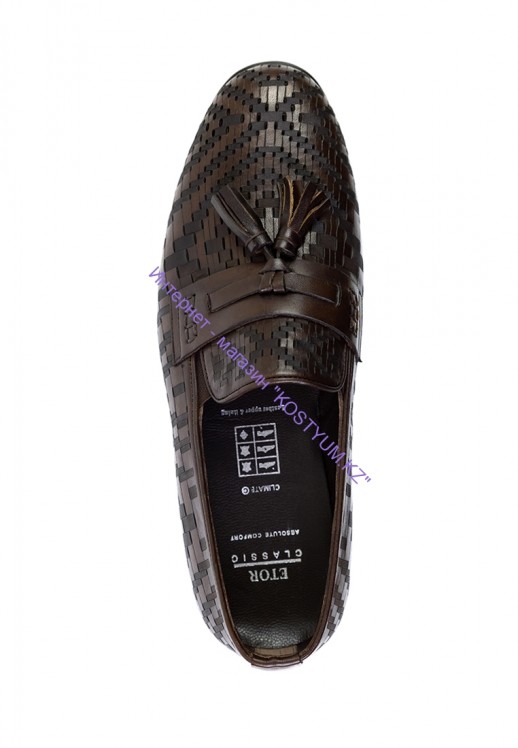 Туфли Etor 16276-7414 коричневые