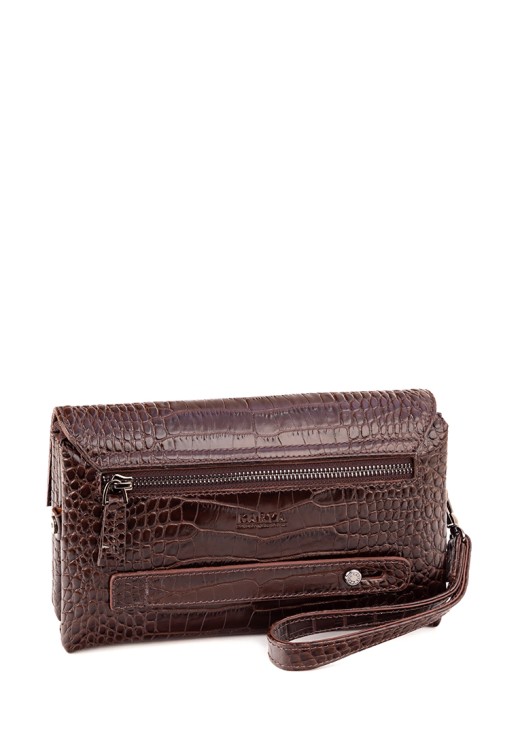 Борсетка Karya 0696-57 коричневая