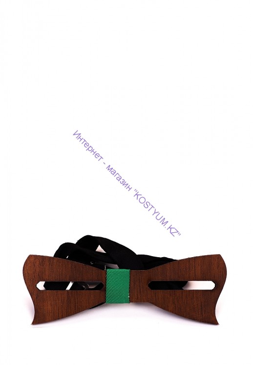 Мужская бабочка деревянная