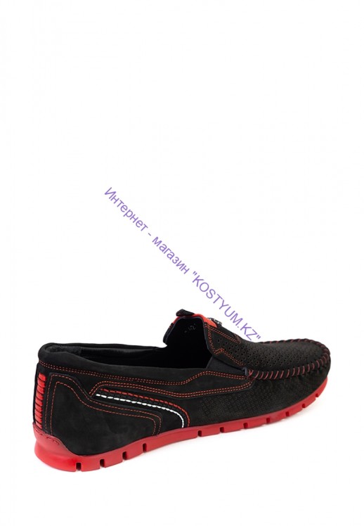 Мокасины Etor 14211-16654 чёрные