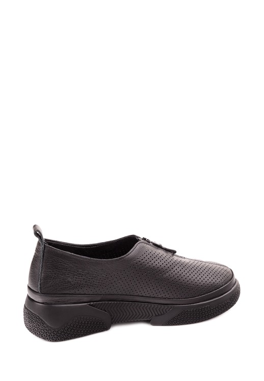 Лоферы Vesba 361024-705 чёрные