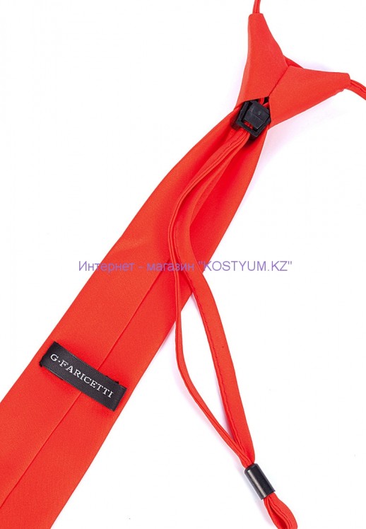 Детский галстук красный
