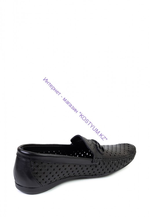 Мокасины Etor 16242-11601 чёрные