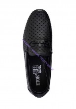 Мокасины Etor 16242-11601 чёрные