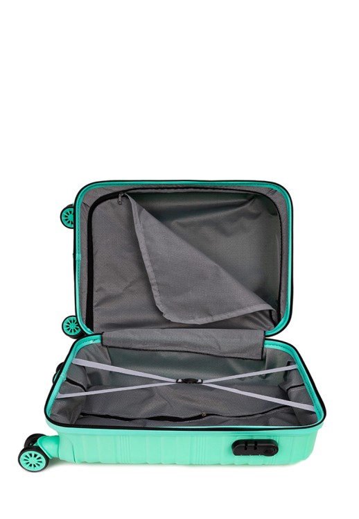 Чемодан LAGUNA 001-07 салатовый S 50