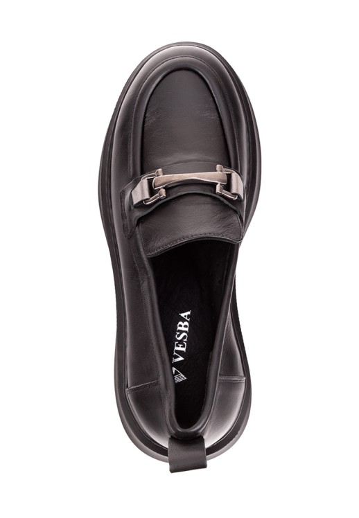 Лоферы Vesba 987-1743 чёрные