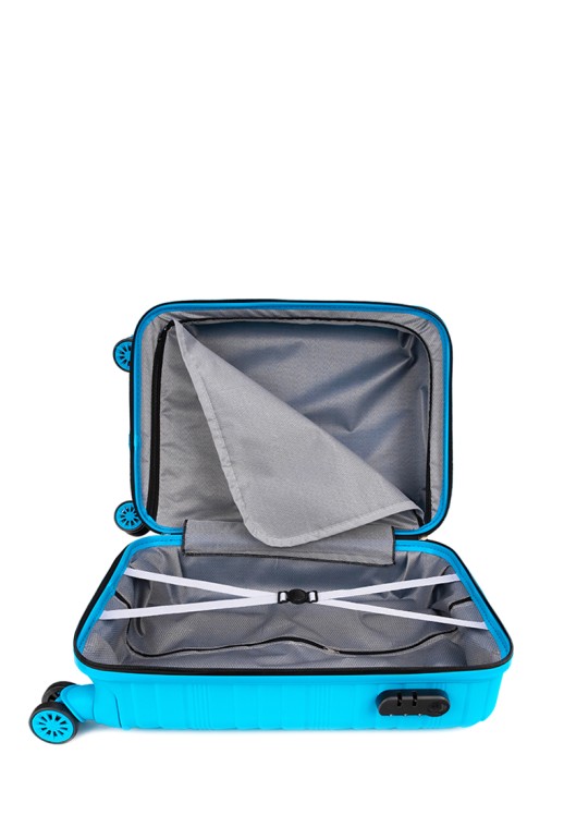 Чемодан LAGUNA 001-09 бирюзовый S 50 л