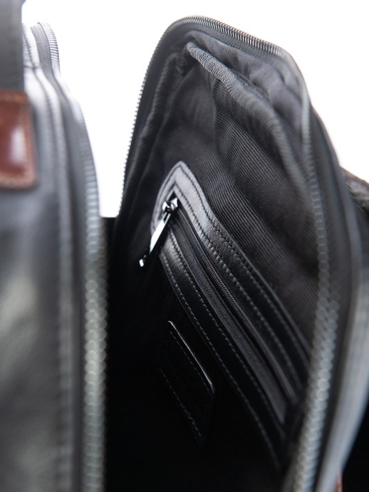 Рюкзак Roberto Tonelli 0157-1-3 черно-коричневый